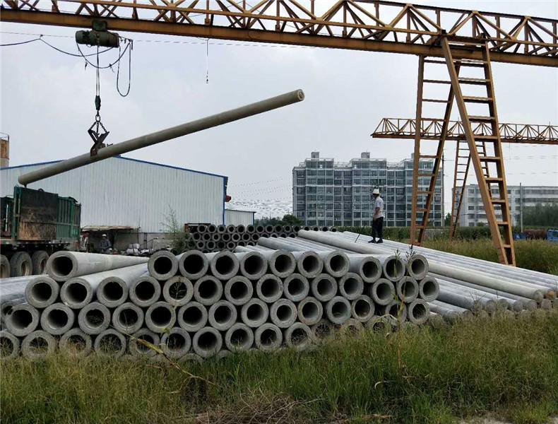 安徽蒙城15米190預(yù)應(yīng)力電桿扶貧項(xiàng)目電網(wǎng)改造